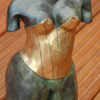 Sculpture titled "Aurore" by Rifre, Original Artwork, Metals