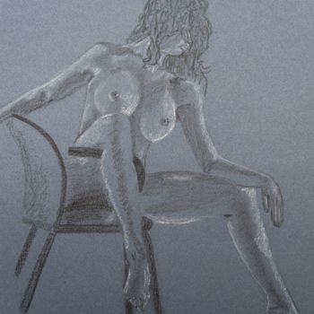 Dibujo titulada "Camille" por Rifre, Obra de arte original, Pastel