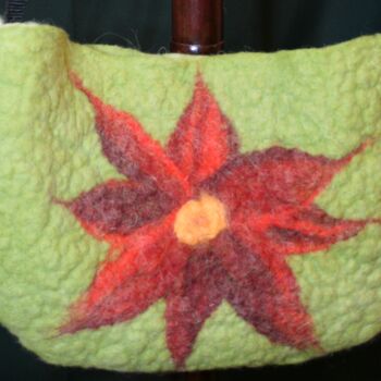 纺织艺术 标题为“Tasche #6” 由Rikky, 原创艺术品, 纺织纤维