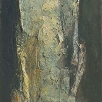 Malarstwo zatytułowany „L'ange gris” autorstwa Philippe Rillon, Oryginalna praca, Olej
