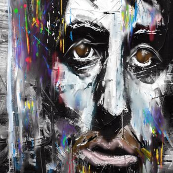 Цифровое искусство под названием "Pacino" - Rim'S, Подлинное произведение искусства, Цифровая живопись