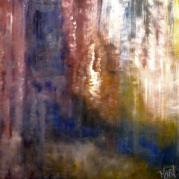 Malerei mit dem Titel "abyssal" von Mari, Original-Kunstwerk, Öl