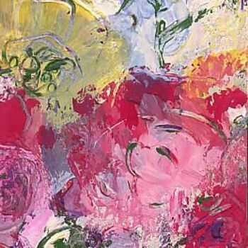 Peinture intitulée "Пора цветения." par Ilina, Œuvre d'art originale