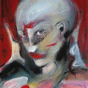 Pittura intitolato "untitled-scanned-01…" da Ilina, Opera d'arte originale, Acrilico