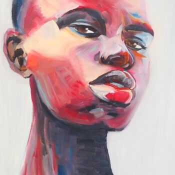Malerei mit dem Titel "Feeling" von Rina Vinch, Original-Kunstwerk, Öl