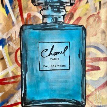 Painting titled "Chanel 2" by Rinalds Vanadzins, Original Artwork, Acrylic
