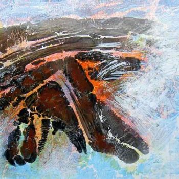 Pittura intitolato "fosiel" da Rinke Baaima, Opera d'arte originale, Olio