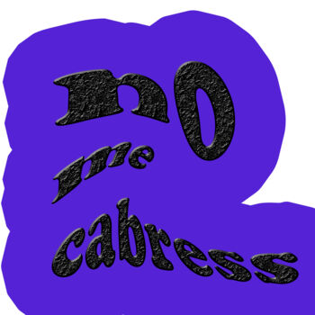 Painting titled "no me cabress" by Rino Vale, Original Artwork, Marker