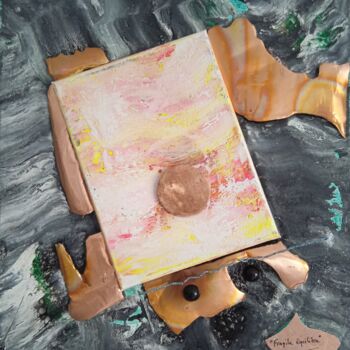 Картина под названием "" Fragile équilibre…" - Riquet Faure, Подлинное произведение искусства, Масло Установлен на Деревянна…