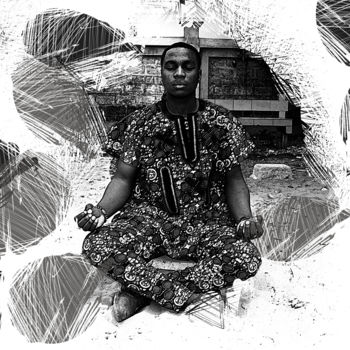 Digital Arts titled "Benin peace" by Riss, Original Artwork, 2D Digital Work