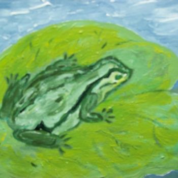 Malarstwo zatytułowany „frog.jpg” autorstwa Rita Raithel, Oryginalna praca