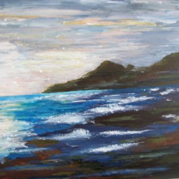 Peinture intitulée "coast.jpg" par Rita Raithel, Œuvre d'art originale