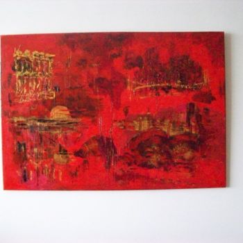 Painting titled "red hot.jpg" by Rita Raithel, Original Artwork