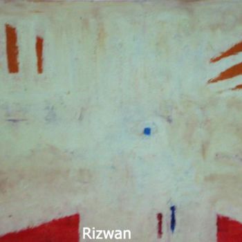 「The Spectrum of Tho…」というタイトルの絵画 Rizwan Aliによって, オリジナルのアートワーク, オイル