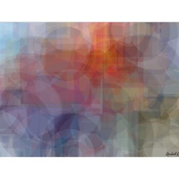 Digital Arts titled "Blurred vision" by Rachid Karroo, Original Artwork, Digital Painting