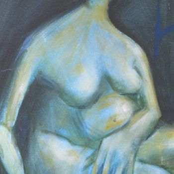 Painting titled "female-fingers-96fn…" by Richard Herr, Original Artwork, Acrylic