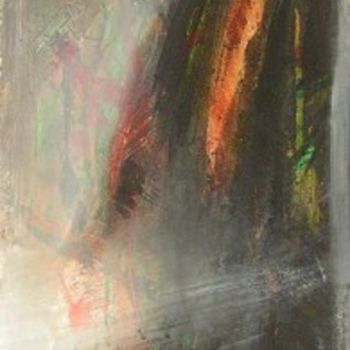 Malerei mit dem Titel "fogman 3pemp" von Richard Herr, Original-Kunstwerk, Acryl