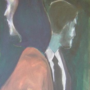 Painting titled "Together Apart 46pf…" by Richard Herr, Original Artwork, Acrylic