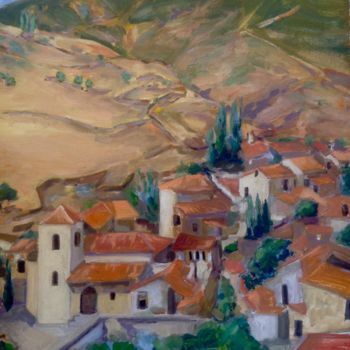 Painting titled "Patones-de-Arriba.j…" by Martiche, Original Artwork