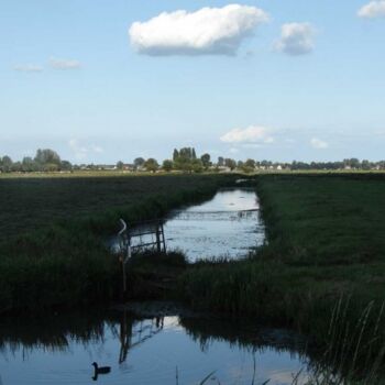 Photographie intitulée "Strook Loosdrecht D…" par Rob Arbouw, Œuvre d'art originale