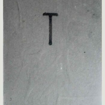 Kolaże zatytułowany „T” autorstwa Rob Arbouw, Oryginalna praca, Inny