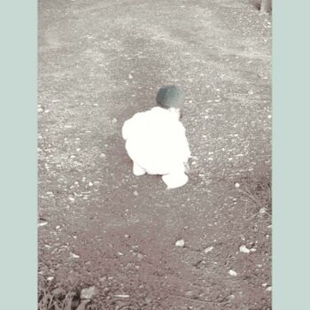 Fotografía titulada "Child bowing" por Rob Arbouw, Obra de arte original