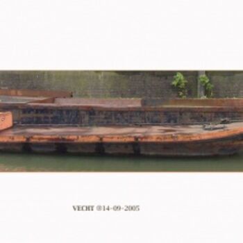 Φωτογραφία με τίτλο "Vecht and old boats" από Rob Arbouw, Αυθεντικά έργα τέχνης