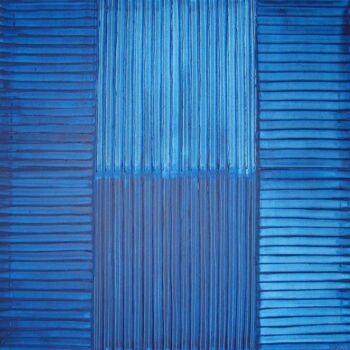 Schilderij getiteld "blue coke" door Rob Koedijk, Origineel Kunstwerk