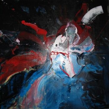 Schilderij getiteld "dancing queen" door Rob Koedijk, Origineel Kunstwerk