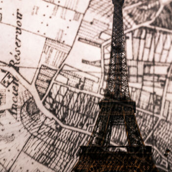 数字艺术 标题为“Paris of Old” 由Robbi Ling Montgomery, 原创艺术品, 2D数字工作