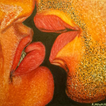 Painting titled "Cool In The Warmth…" by Robbie Nuwanda, Original Artwork, Acrylic