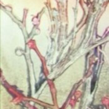 Картина под названием "Branches" - Rob Debartolo, Подлинное произведение искусства