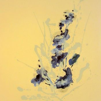 Pittura intitolato "China Blue" da Rob Debartolo, Opera d'arte originale
