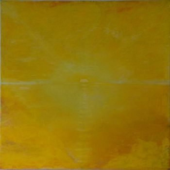 Painting titled "Citrine; tsitrin; H…" by Robert Brogini, Original Artwork, Oil Mounted on Wood Stretcher frame