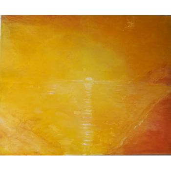 Pintura intitulada "Citrine II; 黄水晶II H…" por Robert Brogini, Obras de arte originais