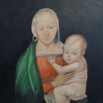 Digital Arts titled "MADONNA AND CHILD" by Robert Bursik, Original Artwork