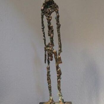 Sculpture titled "Homme Nu (bronze)" by Robert Chevalier, Original Artwork