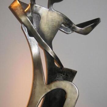 Escultura intitulada "Les Danseurs" por Robert Chevalier, Obras de arte originais