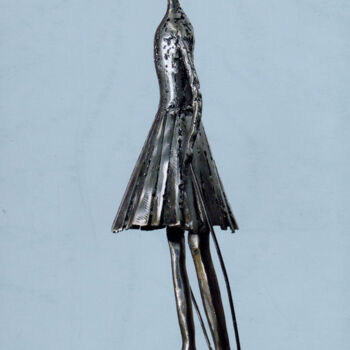 Sculpture titled "Danseuse a la corde…" by Robert Chevalier, Original Artwork