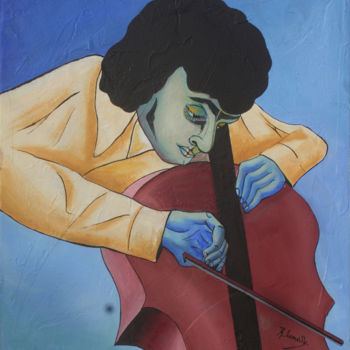 Painting titled "image-au-feminin-17…" by Roberto Lamaille, Original Artwork