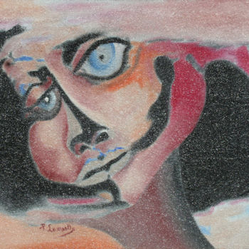 Painting titled "image-au-femininori…" by Roberto Lamaille, Original Artwork