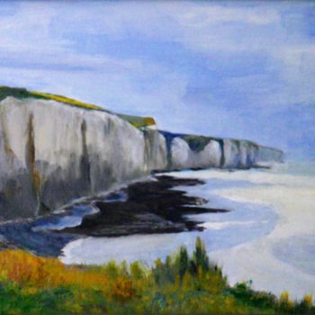 Peinture intitulée "Mémoire de la côte…" par Robert Rosenfeld, Œuvre d'art originale, Huile