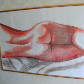 Drawing titled "nu féminin" by Robert Tilmanne, Original Artwork