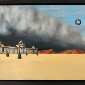 Painting titled "Monuments can have…" by Robert Van Den Herik, Original Artwork, Oil