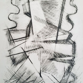 Dessin intitulée "gls33" par Robert Winslow, Œuvre d'art originale, Graphite