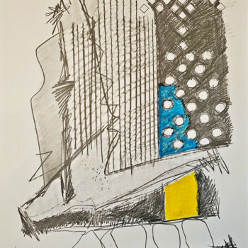 Drawing titled "nw8" by Robert Winslow, Original Artwork, Graphite