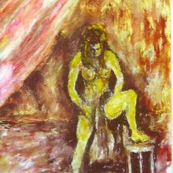 Painting titled "O banho" by Roberto Armorizzi, Original Artwork