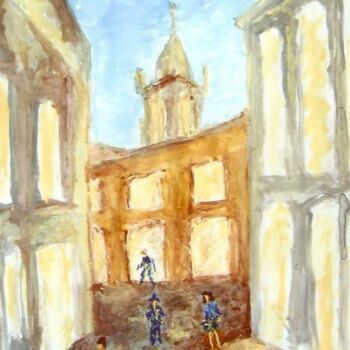 Painting titled "Catedral" by Roberto Armorizzi, Original Artwork