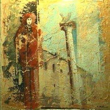 Painting titled "MASCHERA A VENEZIA" by Roberto Balducci, Original Artwork