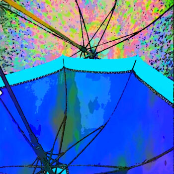 「Umbrellas」というタイトルのデジタルアーツ Roberto Bartocciniによって, オリジナルのアートワーク, デジタル絵画